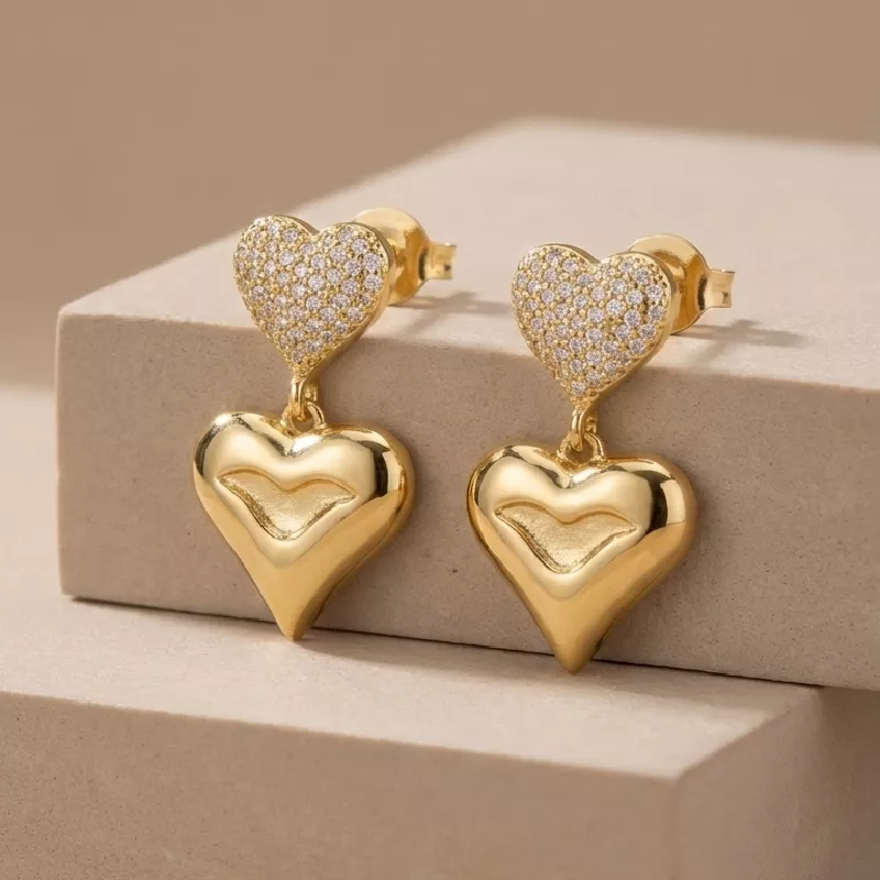 Are. Corazon Labios Rodio 3cm - ARQ667