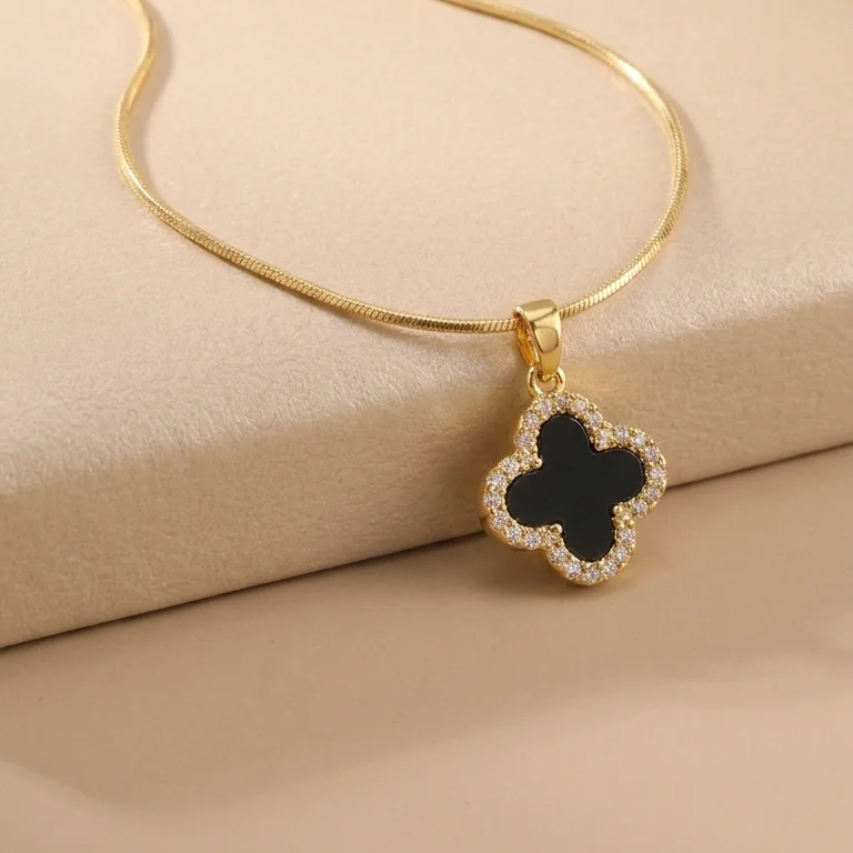 Cad. Dije Centro Pulsera Nacar Rodio Rodio 45 Cm - CRG399