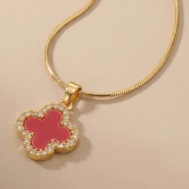 Cad. Dije Centro Pulsera Nacar Rodio Rodio 45 Cm - CRG561