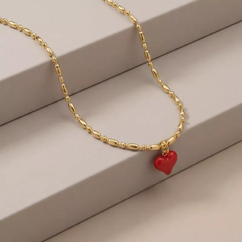 Cad. Corazon Rodio 45cm - CRJ263