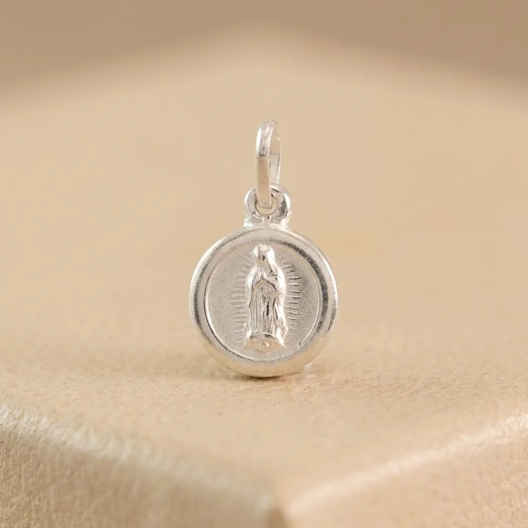 Dij. Dije Virgen Guadalupe Plata 1Cm Cm - DPS332