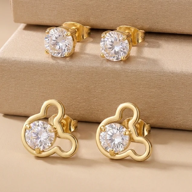 Set. Ser De Arete Rodio 0,5 Cm - JRG607