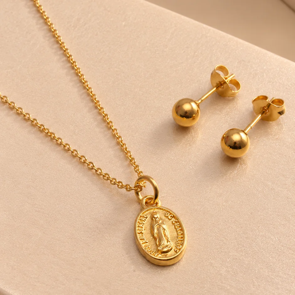 Set. virgen guadalupe rodio 45cm - NRG601