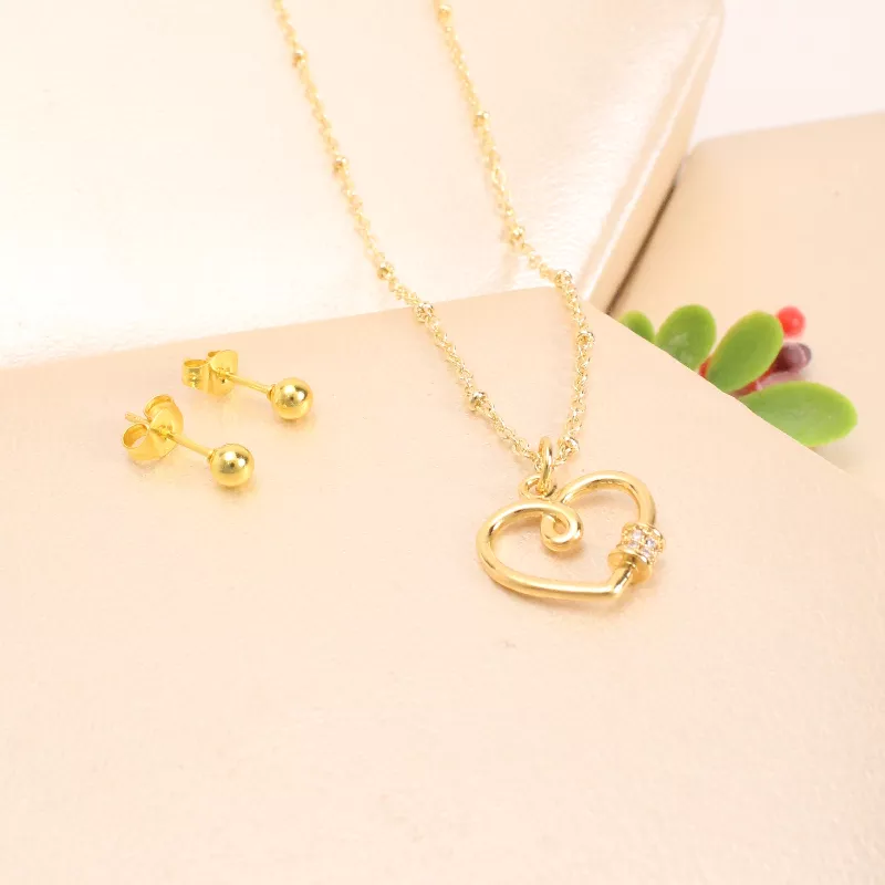 Set. Corazon Rodio 45cm - NRH535