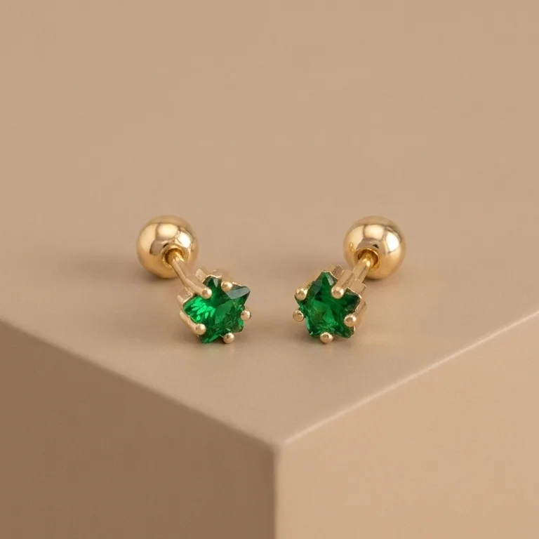 Top. Circon Verde Rodio 0.4 Cm - TRG975