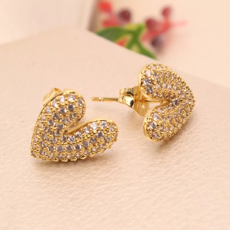 Top. Corazones Rodio 1,5cm - TRH522