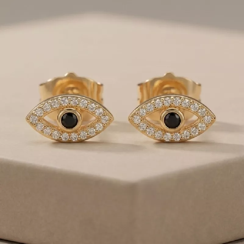 Top. Ojo Rodio 0,7cm - TRL463