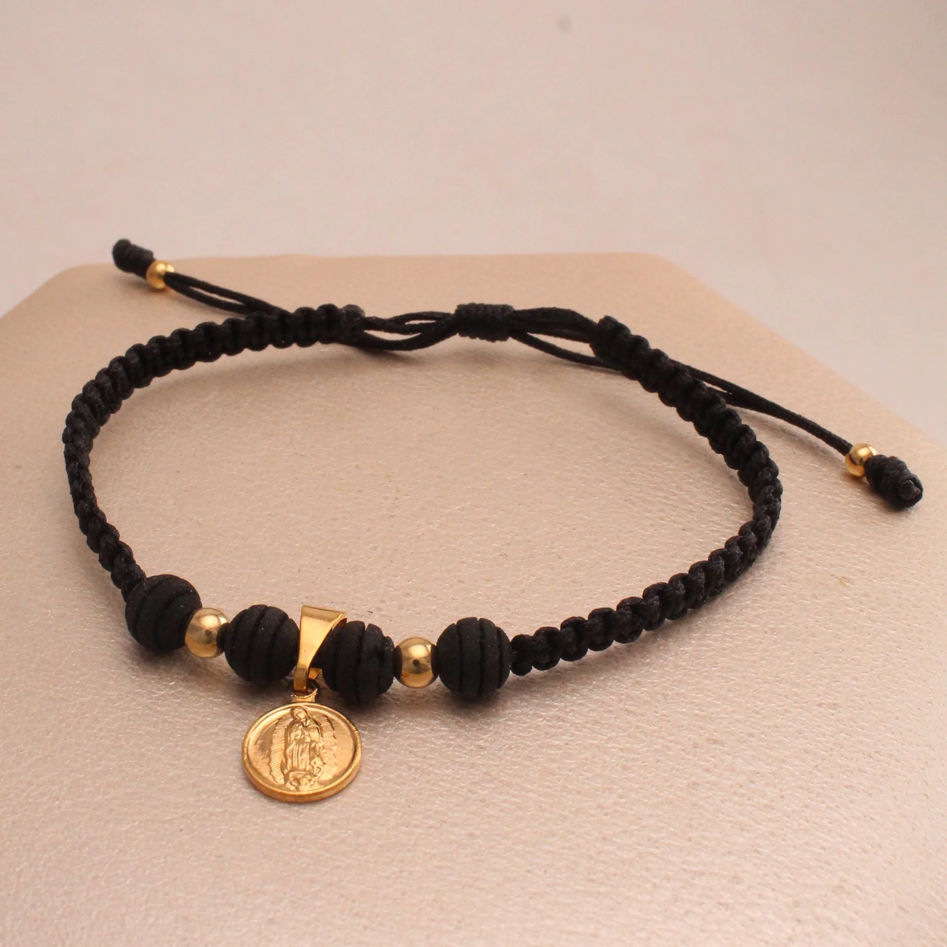 Pul. balin n4 dije virgen oro laminado graduable - UOG022