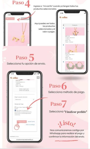Finalizar pedido y realizar pago